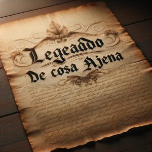 legado de cosa ajena